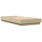 vidaXL Bettgestell Sonoma-Eiche 100x200 cm Holzwerkstoff vidaXL Bettgestell Sonoma-Eiche 100x200 cm Holzwerkstoff