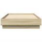 vidaXL Bettgestell Sonoma-Eiche 100x200 cm Holzwerkstoff vidaXL Bettgestell Sonoma-Eiche 100x200 cm Holzwerkstoff