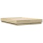 vidaXL Bettgestell Sonoma-Eiche 120x190 cm Holzwerkstoff vidaXL Bettgestell Sonoma-Eiche 120x190 cm Holzwerkstoff