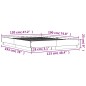 vidaXL Bettgestell Sonoma-Eiche 120x190 cm Holzwerkstoff vidaXL Bettgestell Sonoma-Eiche 120x190 cm Holzwerkstoff