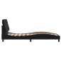 vidaXL Bettgestell mit Kopfteil Schwarz 90x190 cm Samt vidaXL Bettgestell mit Kopfteil Schwarz 90x190 cm Samt
