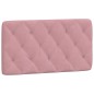 vidaXL Bettgestell mit Kopfteil Rosa 100x200 cm Samt vidaXL Bettgestell mit Kopfteil Rosa 100x200 cm Samt