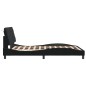 vidaXL Bettgestell mit Kopfteil Schwarz 140x190 cm Samt vidaXL Bettgestell mit Kopfteil Schwarz 140x190 cm Samt