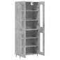 vidaXL Highboard Betongrau 69,5x34x180 cm Holzwerkstoff vidaXL Highboard Betongrau 69,5x34x180 cm Holzwerkstoff