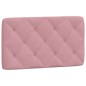 vidaXL Bettgestell mit Kopfteil Rosa 90x200 cm Samt vidaXL Bettgestell mit Kopfteil Rosa 90x200 cm Samt
