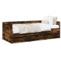 vidaXL Tagesbett mit Schubladen Räuchereiche 90x200 cm Holzwerkstoff vidaXL Tagesbett mit Schubladen Räuchereiche 90x200 cm Holzwerkstoff