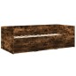 vidaXL Tagesbett mit Schubladen Räuchereiche 90x200 cm Holzwerkstoff vidaXL Tagesbett mit Schubladen Räuchereiche 90x200 cm Holzwerkstoff