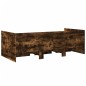 vidaXL Tagesbett mit Schubladen Räuchereiche 90x200 cm Holzwerkstoff vidaXL Tagesbett mit Schubladen Räuchereiche 90x200 cm Holzwerkstoff