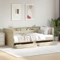 vidaXL Tagesbett mit Schubladen Sonoma-Eiche 90x200 cm Holzwerkstoff vidaXL Tagesbett mit Schubladen Sonoma-Eiche 90x200 cm Holzwerkstoff