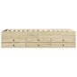 vidaXL Tagesbett mit Schubladen Sonoma-Eiche 90x200 cm Holzwerkstoff vidaXL Tagesbett mit Schubladen Sonoma-Eiche 90x200 cm Holzwerkstoff