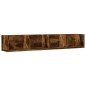 vidaXL Wandschrank Räuchereiche 99x18x16,5 cm Holzwerkstoff vidaXL Wandschrank Räuchereiche 99x18x16,5 cm Holzwerkstoff