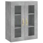 vidaXL Highboard Betongrau 69,5x34x180 cm Holzwerkstoff vidaXL Highboard Betongrau 69,5x34x180 cm Holzwerkstoff