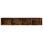 vidaXL Wandschrank Räuchereiche 99x18x16,5 cm Holzwerkstoff vidaXL Wandschrank Räuchereiche 99x18x16,5 cm Holzwerkstoff