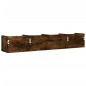 vidaXL Wandschrank Räuchereiche 99x18x16,5 cm Holzwerkstoff vidaXL Wandschrank Räuchereiche 99x18x16,5 cm Holzwerkstoff