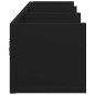 vidaXL Wandschränke 2 Stk. Schwarz 75x18x16,5 cm Holzwerkstoff vidaXL Wandschränke 2 Stk. Schwarz 75x18x16,5 cm Holzwerkstoff