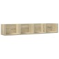 vidaXL Wandschrank Sonoma-Eiche 99x18x16,5 cm Holzwerkstoff vidaXL Wandschrank Sonoma-Eiche 99x18x16,5 cm Holzwerkstoff