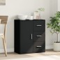 vidaXL Sideboard Schwarz 60x31x70 cm Holzwerkstoff vidaXL Sideboard Schwarz 60x31x70 cm Holzwerkstoff