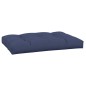 vidaXL Palettenkissen Marineblau 120x80x12 cm Stoff vidaXL Palettenkissen Marineblau 120x80x12 cm Stoff