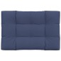 vidaXL Palettenkissen Marineblau 120x80x12 cm Stoff vidaXL Palettenkissen Marineblau 120x80x12 cm Stoff