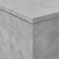 vidaXL Couchtisch mit LED-Leuchten Betongrau 50x50x40 cm vidaXL Couchtisch mit LED-Leuchten Betongrau 50x50x40 cm