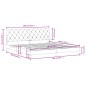 vidaXL Bettgestell mit Kopfteil Dunkelgrün 200x200 cm Samt vidaXL Bettgestell mit Kopfteil Dunkelgrün 200x200 cm Samt