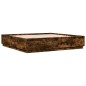 vidaXL Bettgestell Räuchereiche 180x200 cm Holzwerkstoff vidaXL Bettgestell Räuchereiche 180x200 cm Holzwerkstoff