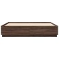 vidaXL Bettgestell Braun Eichen-Optik 180x200 cm Holzwerkstoff vidaXL Bettgestell Braun Eichen-Optik 180x200 cm Holzwerkstoff
