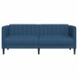 vidaXL Sofa 2-Sitzer Blau Stoff vidaXL Sofa 2-Sitzer Blau Stoff