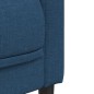 vidaXL Sofa 2-Sitzer Blau Stoff vidaXL Sofa 2-Sitzer Blau Stoff