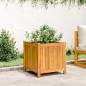 vidaXL Pflanzkübel mit Einlage 50x50x50 cm Massivholz Akazie vidaXL Pflanzkübel mit Einlage 50x50x50 cm Massivholz Akazie