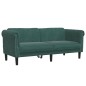 vidaXL Sofa 2-Sitzer Dunkelgrün Samt vidaXL Sofa 2-Sitzer Dunkelgrün Samt
