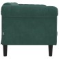 vidaXL Sofa 2-Sitzer Dunkelgrün Samt vidaXL Sofa 2-Sitzer Dunkelgrün Samt