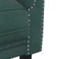 vidaXL Sofa 2-Sitzer Dunkelgrün Samt vidaXL Sofa 2-Sitzer Dunkelgrün Samt