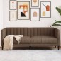 vidaXL Sofa 2-Sitzer Braun Stoff vidaXL Sofa 2-Sitzer Braun Stoff