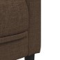 vidaXL Sofa 2-Sitzer Braun Stoff vidaXL Sofa 2-Sitzer Braun Stoff