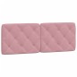 vidaXL Bett mit Matratze Rosa 140x190 cm Samt vidaXL Bett mit Matratze Rosa 140x190 cm Samt
