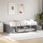 vidaXL Tagesbett mit Schubladen Grau Sonoma 90x190 cm Holzwerkstoff vidaXL Tagesbett mit Schubladen Grau Sonoma 90x190 cm Holzwerkstoff