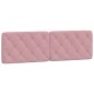 vidaXL Bett mit Matratze Rosa 160x200 cm Samt vidaXL Bett mit Matratze Rosa 160x200 cm Samt