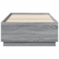 vidaXL Bettgestell Grau Sonoma 75x190 cm Holzwerkstoff vidaXL Bettgestell Grau Sonoma 75x190 cm Holzwerkstoff