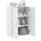vidaXL Sideboard Weiß 60x31x84 cm Holzwerkstoff vidaXL Sideboard Weiß 60x31x84 cm Holzwerkstoff