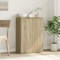 vidaXL Sideboard Sonoma-Eiche 60x31x84 cm Holzwerkstoff vidaXL Sideboard Sonoma-Eiche 60x31x84 cm Holzwerkstoff