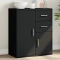 vidaXL Sideboard Schwarz 60x31x70 cm Holzwerkstoff vidaXL Sideboard Schwarz 60x31x70 cm Holzwerkstoff