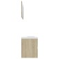 Badmöbel-Set Sonoma-Eiche Holzwerkstoff Badmöbel-Set Sonoma-Eiche Holzwerkstoff