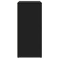 vidaXL Sideboard Schwarz 60x31x70 cm Holzwerkstoff vidaXL Sideboard Schwarz 60x31x70 cm Holzwerkstoff