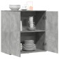 vidaXL Sideboard Betongrau 79x38x80 cm Holzwerkstoff vidaXL Sideboard Betongrau 79x38x80 cm Holzwerkstoff