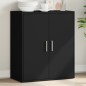 vidaXL Sideboard Schwarz 79x38x80 cm Holzwerkstoff vidaXL Sideboard Schwarz 79x38x80 cm Holzwerkstoff