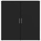 vidaXL Sideboard Schwarz 79x38x80 cm Holzwerkstoff vidaXL Sideboard Schwarz 79x38x80 cm Holzwerkstoff