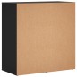 vidaXL Sideboard Schwarz 79x38x80 cm Holzwerkstoff vidaXL Sideboard Schwarz 79x38x80 cm Holzwerkstoff