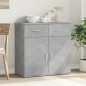 vidaXL Sideboard Betongrau 79x38x80 cm Holzwerkstoff vidaXL Sideboard Betongrau 79x38x80 cm Holzwerkstoff
