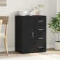 vidaXL Sideboard Schwarz 59x39x80 cm Holzwerkstoff vidaXL Sideboard Schwarz 59x39x80 cm Holzwerkstoff